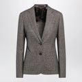 Burberry Prince of Wales Wool-Blend Single-Breasted Jacket