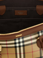 Burberry Small Check Shopping Bag