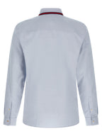 Gucci Web Collar Shirt