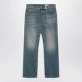 Alexander McQueen Faded blue jeans
