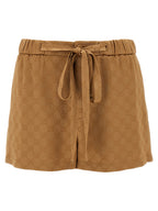 Gucci Satin Shorts Gg