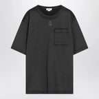 Alexander McQueen Faded black Skull T-shirt