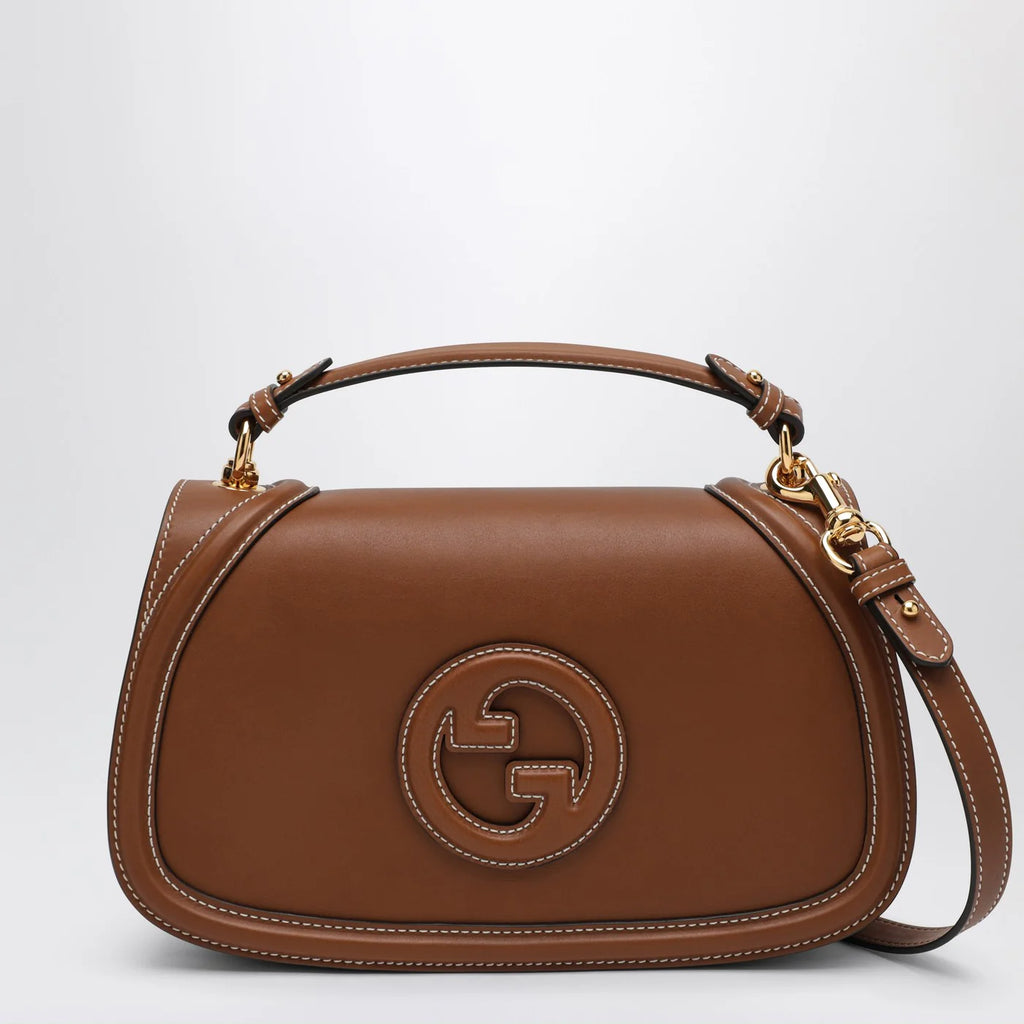 GUCCI Mini Blondie brown shoulder bag