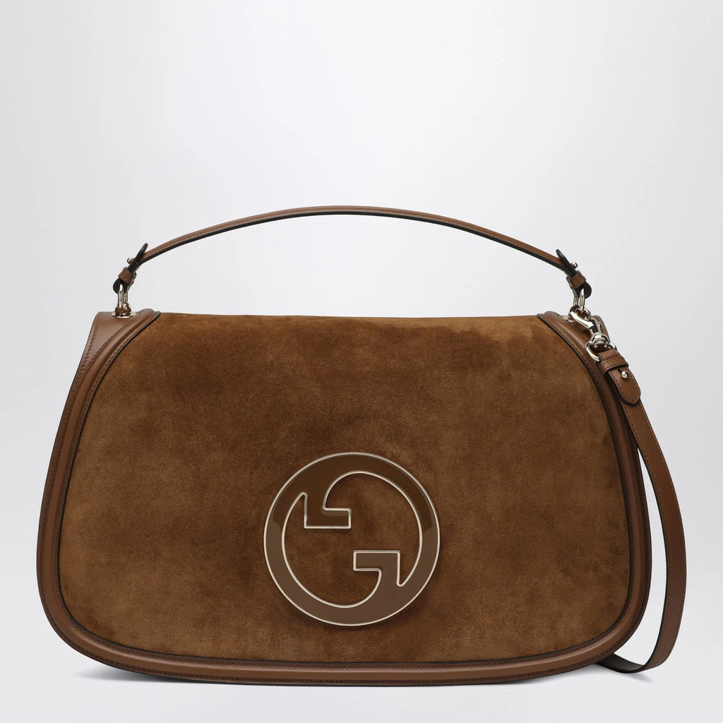 GUCCI Large Blondie Handbag in brown