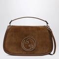 GUCCI Large Blondie Handbag in brown