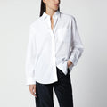 Róhe Optic White Cotton Shirt