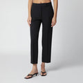 Róhe Black Mies Cigarette-Leg Trousers