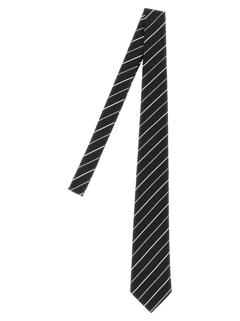 Saint Laurent Striped Tie
