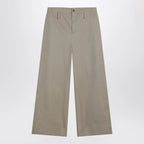 Alexander McQueen Beige cotton gabardine chino pants