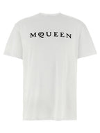 Alexander McQueen Flocked Mcqueen T-shirt