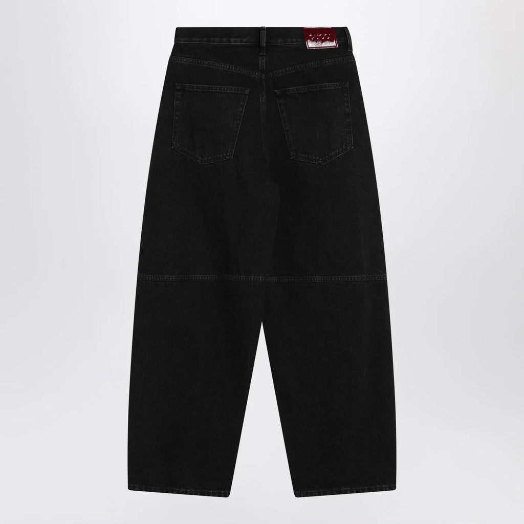 GUCCI Black wide-leg jeans