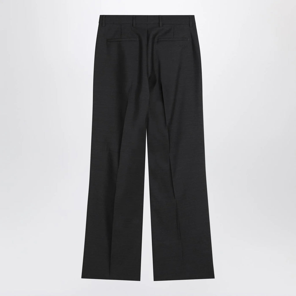 GUCCI Gray wool trousers