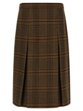 Saint Laurent Prince Of Wales Skirt