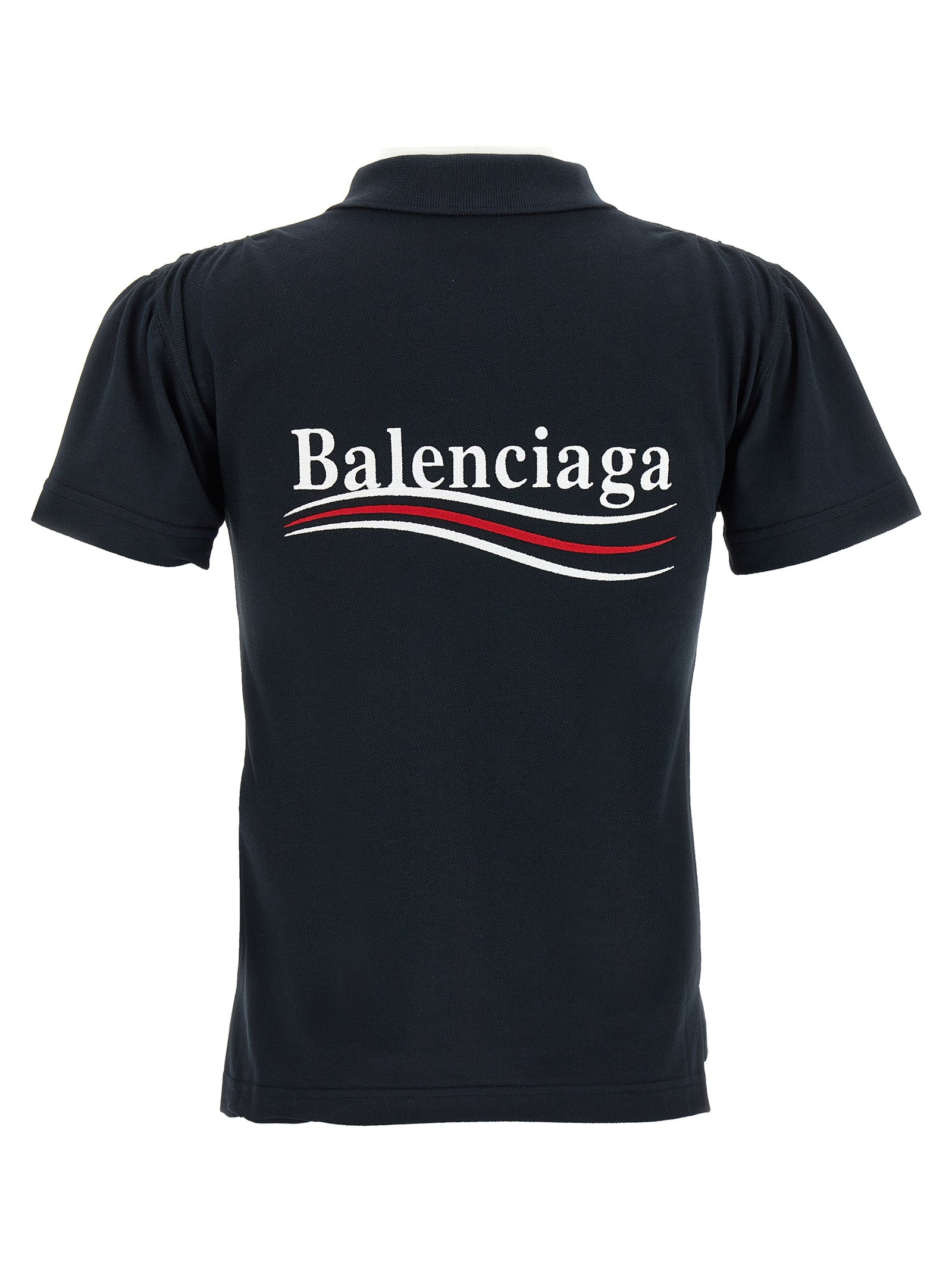 قميص بولو مطرز بشعار Balenciaga