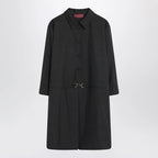 GUCCI Grey shirt dress in wool