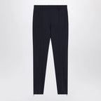 GUCCI Slim blue wool trousers
