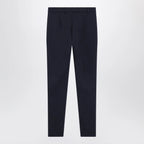GUCCI Slim blue wool trousers
