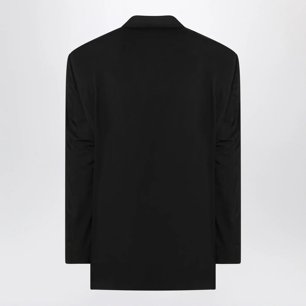 Balenciaga Single-breasted jacket black in wool