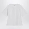 Alexander McQueen White corset shirt in poplin