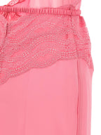 Gucci Satin And Lace Dress