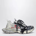 Balenciaga 3XL Split Logo Sneakers in light yellow/red/navy