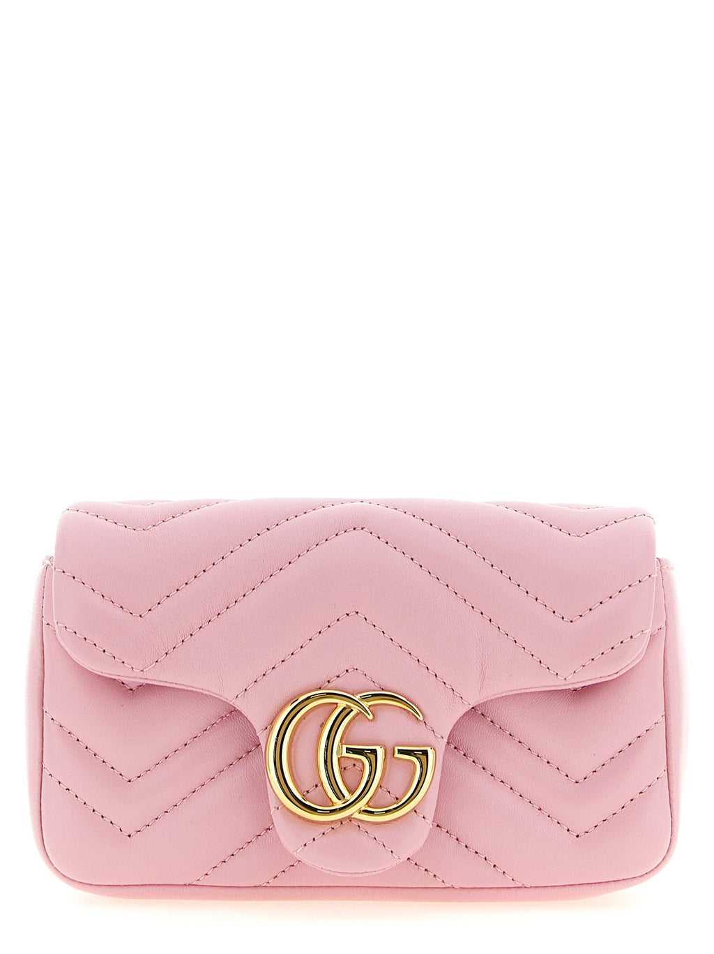 Gucci Gg Marmont Chevron Crossbody Bag