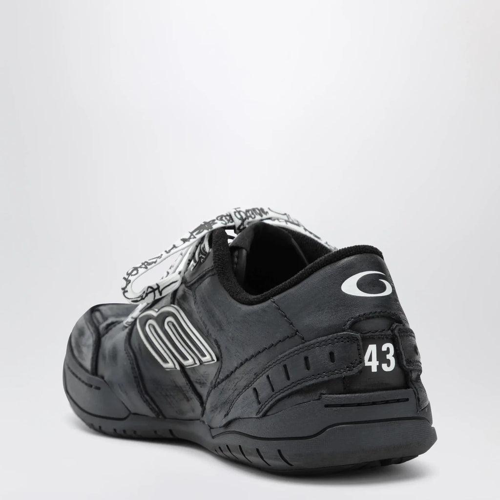Balenciaga Hamptons Worn-Out black sneakers