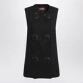 GUCCI Black vest with large buttons