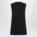 GUCCI Black vest with large buttons