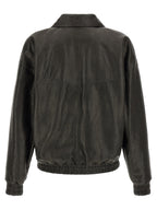 Saint Laurent Bubble Leather Jacket