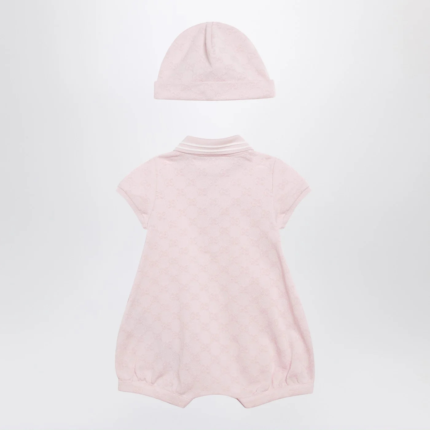 GUCCI Pink GG cotton two-piece set