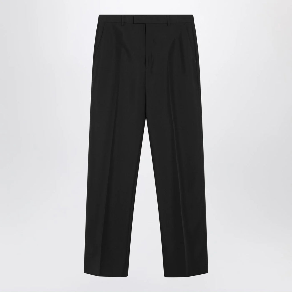 GUCCI Black trousers in technical panama