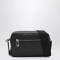 GUCCI Small black GG Emblem shoulder bag