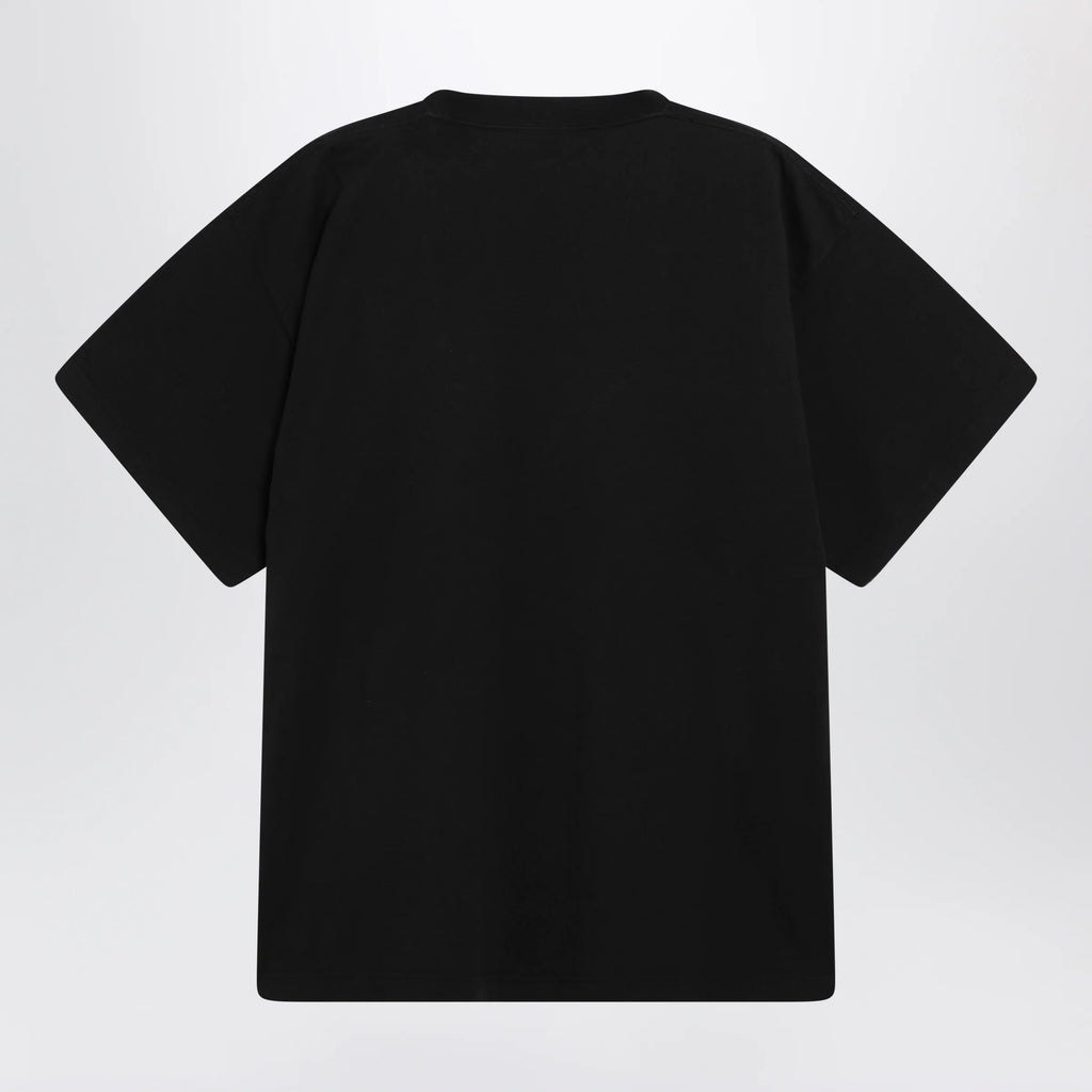 Balenciaga Paris Thunderstorm oversized black T-shirt