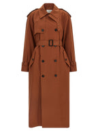 Saint Laurent Double-breasted Trench Coat