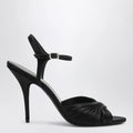 Balenciaga Black Dynastie satin sandals