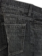 Balenciaga Wide Leg Jeans