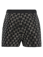Gucci Gg Lamé Tweed Shorts