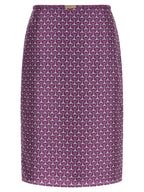 Gucci Morsetto Print Skirt