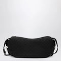 GUCCI Large black crossbody bag in GG fabric