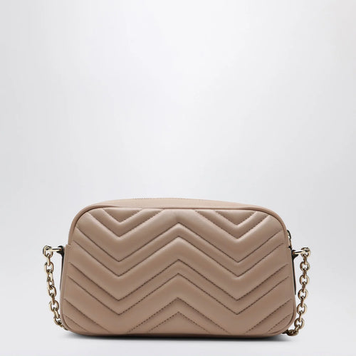 GUCCI GG Marmont small Camera Bag in blush beige