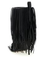 Balenciaga Avenue Fringe Ankle Boots