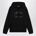GUCCI White cotton sweatshirt with logo print