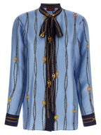 Gucci Lavallière Collar Shirt