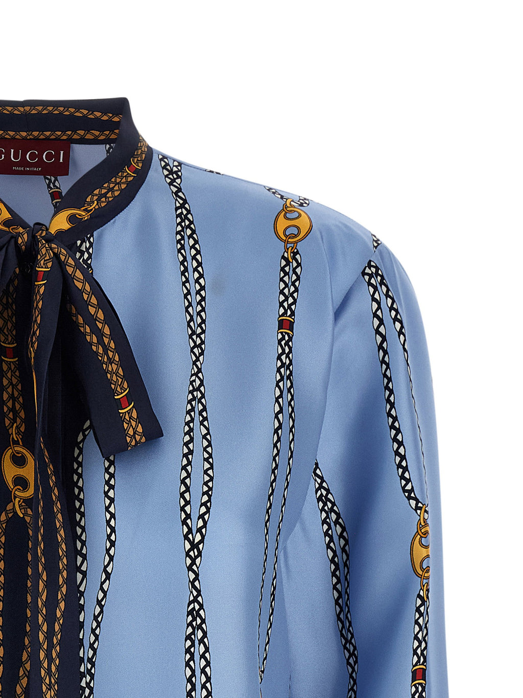 Gucci Lavallière Collar Shirt