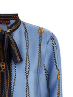 Gucci Lavallière Collar Shirt