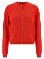 Gucci Openwork Gg Cardigan