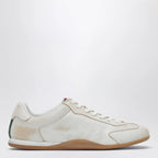 Gucci Shift Sneakers in white délavé-effect leather