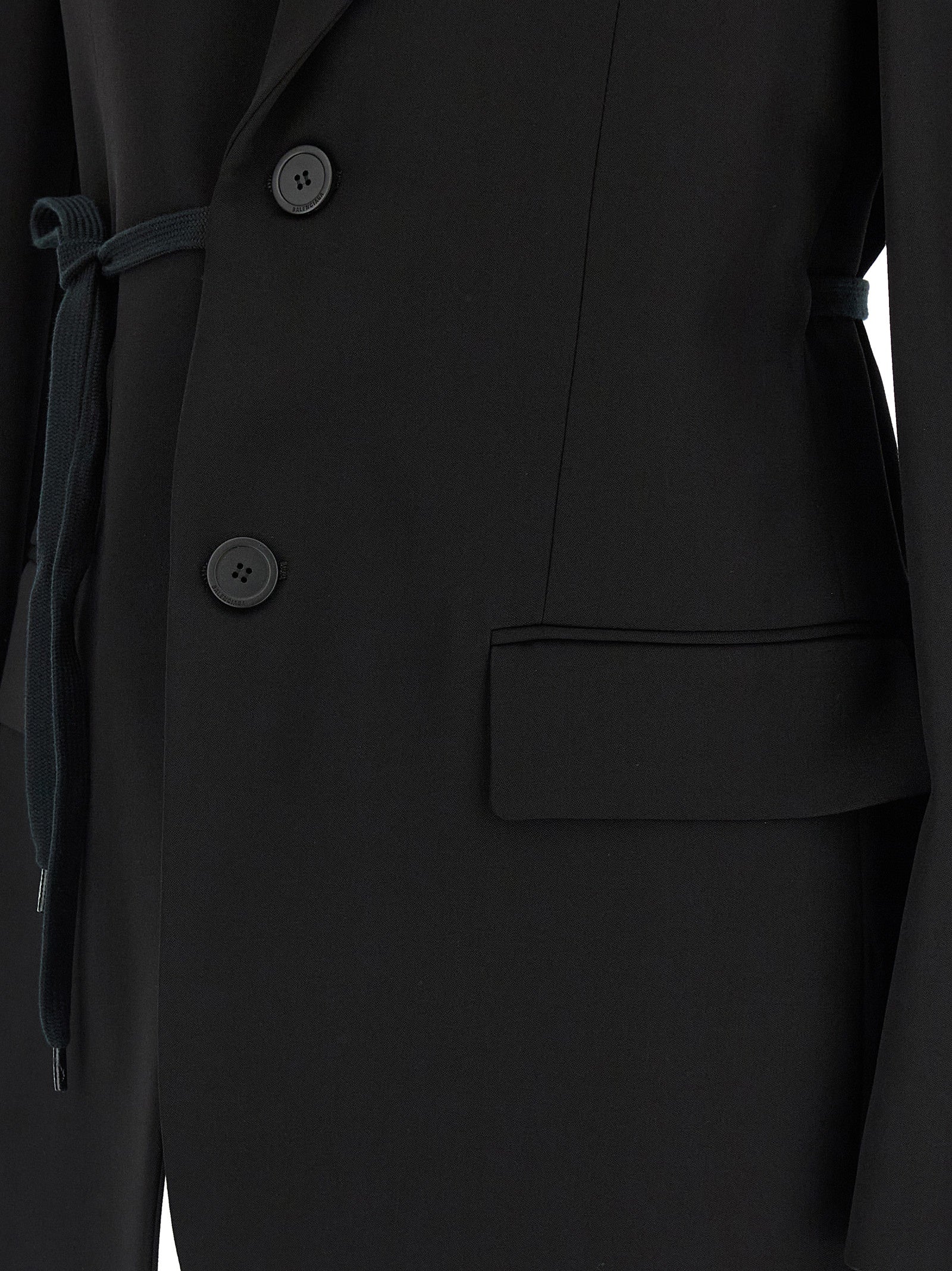 Balenciaga Wrap Tailored Blazer