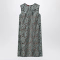 GUCCI Sage green floral lace dress
